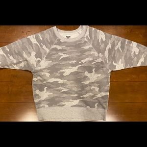 Grey Camouflage Sweatshirt